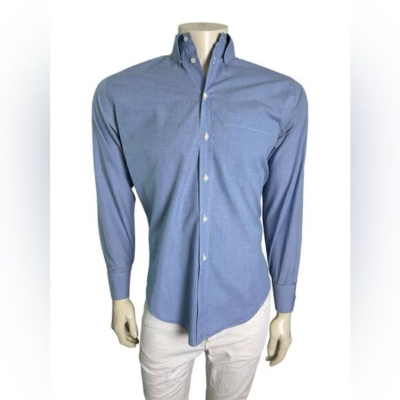 Giorgio Armani L/S  Men’s  Dress Shirt w/French Cuffs Like New Size 14.5/37 - Picture 4 of 8